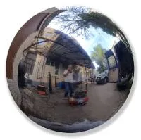 Шар ø 950 мм. полый полированный (517592) монтаж - сфера арт-объект пустотелая  в Брянске