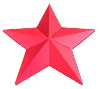 Красная звезда на памятник ø 250 мм. (517621) производство обелиск - стела пустотелая  в Брянске