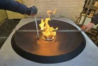 Чаша 850 вечный огонь (518171) сертификат комплект горелка ГВД 379 10 89 00 ПС - ø мм. ветроустойчивая  в Брянске