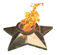 Звезда с газовой горелкой (518315) сертификат комплект горелка ГВД 379 10 89 00 ПС вечный огонь ø 600 мм. пустотелая  в Брянске