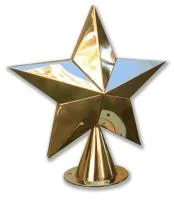 Звезда двусторонне выпуклая ø 350 (517612) сертификат на обелиск - стела памятник мм. пустотелая  в Брянске