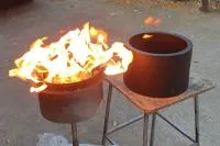 Газовая горелка ГВД 379 10 89 00 ПС (197450) производство вечный огонь ø 154 мм. ветроустойчивая  в Брянске