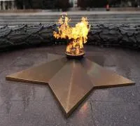 Звезда вечного огня листовая бронза чугун в Брянске (518589)