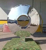 Линза арт объект (519058) ∅ 1000 сталь AISI304 Брянск 