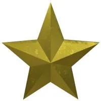 Звезда накладка на памятник литая латунь в Брянске (518483)