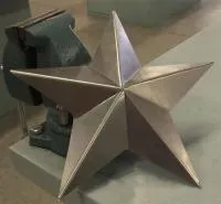 Звезда из углеродистой стали на памятник в Брянске (518462)