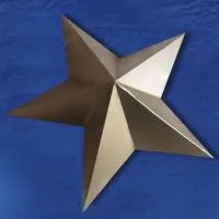 Звезда на обелиск латунь (197203) поставка - стела памятник ø 600 мм. пустотелая  в Брянске