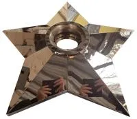 Звезда из листовой бронзы (518219) сертификат комплект горелка ГВД 379 10 89 00 ПС вечный огонь ø 950 мм. пустотелая  в Брянске