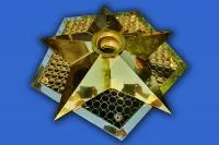 Звезда декоративная решётка (197273) монтаж комплект горелка ГВД 379 10 89 00 ПС вечный огонь ø 1100 мм. авторская  в Брянске