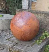 Сфера 3D парк КОРТЕН сталь (518912) ∅ 500 мм. Брянск 