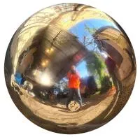 Шар полированный ø 700 мм. (514270) сертификат - сфера арт-объект пустотелая  в Брянске