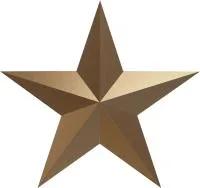 Звезда на памятник ветерану ВОВ из бронзы в Брянске (518494)