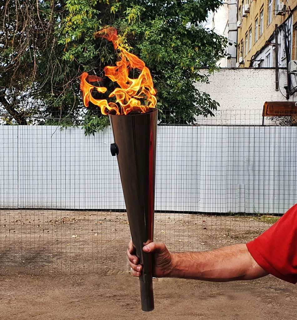 Факел олимпийского огня в Брянске