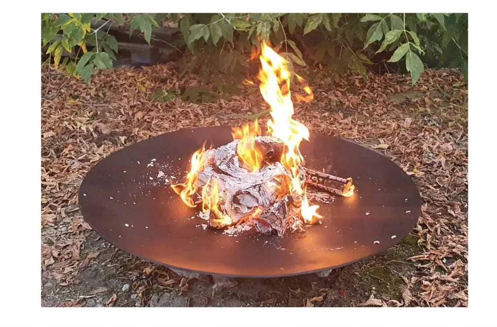 Кострище в виде чаши из металла сталь марки Ст3 аренда в Брянске 